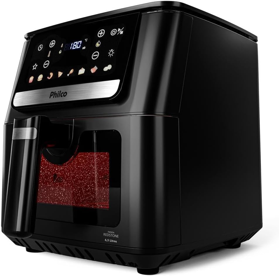 Air Fryer Philco 6,5L Visor Glass 1700W PAF65 Bivolt — foto 8