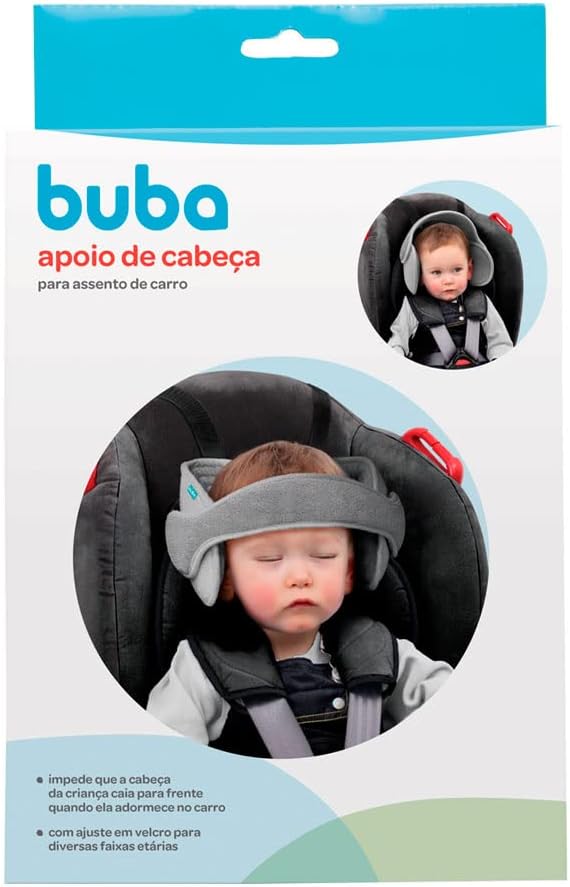 Apoio de Cabeça Infantil para Carro com Faixa Acolchoada — foto 1