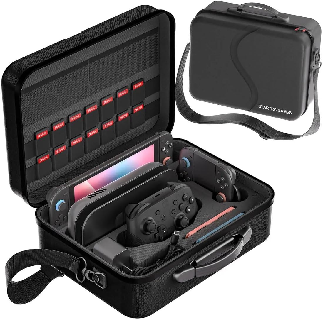 Bolsa De Transporte Para Nintendo Switch 2 Com Alça (Preto) — foto 1
