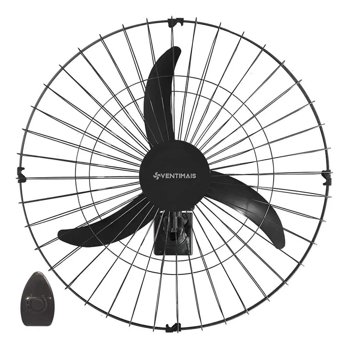 Kit 2 Ventiladores Parede 60cm 200w Bivolt — foto 1