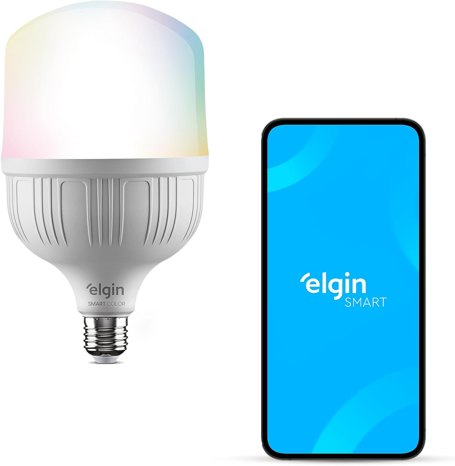 Lâmpada Inteligente Elgin Smart Wi-Fi Casa Inteligente — foto 1