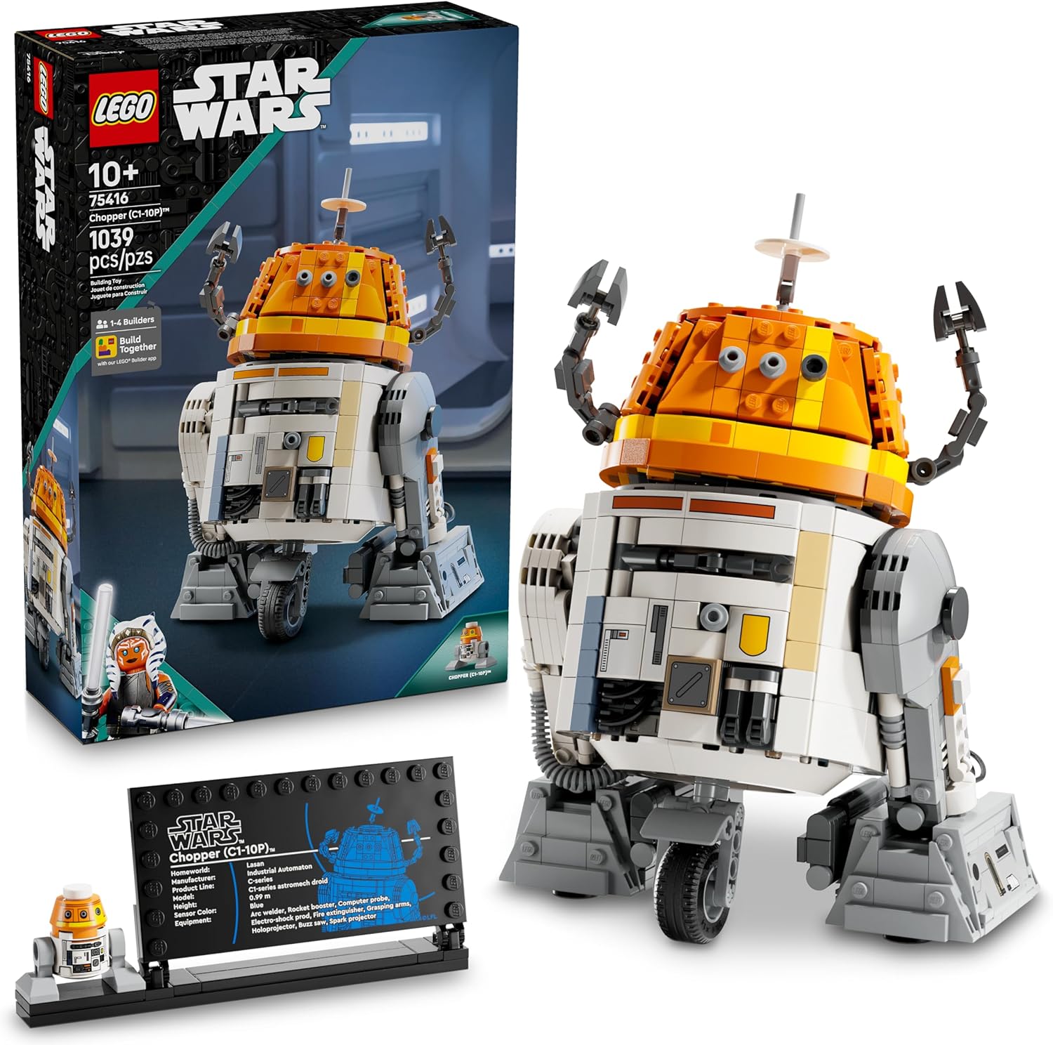 LEGO Star Wars Chopper (C1-10P)™ Droide Astromecânico 75416 — foto 1
